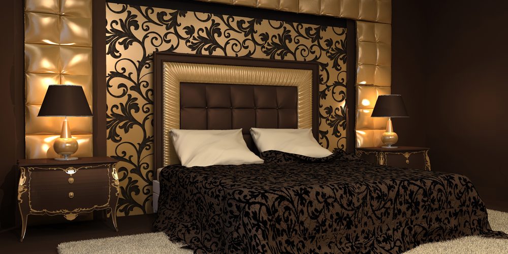 Modernize Edilmiş Romantik Yatak Odası Dekorasyon